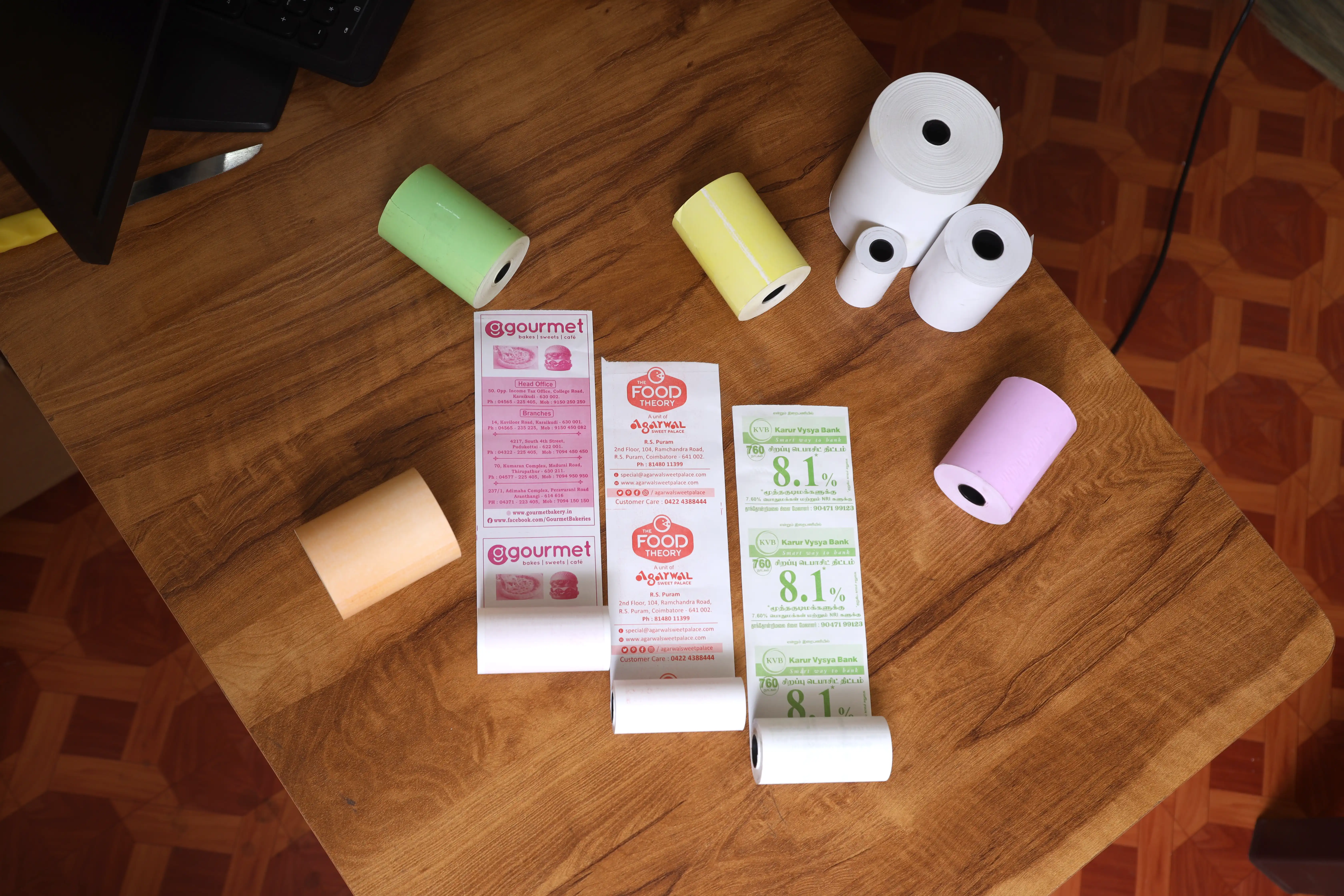 Pre-Printed Roll